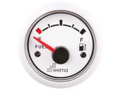 Brandstofmeter Wema (Wit)