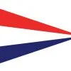Talamex Bootvlag Nederland Puntvormig (Grootte: 30 X 45cm)