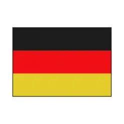 Talamex Bootvlag Duitsland (Grootte: 50 X 75cm)