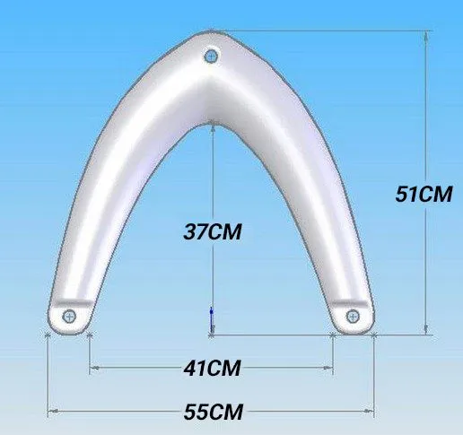 Majoni Kopleguaan Wit XL 2 Majoni Kopleguaan Wit XL - Afbeelding 2