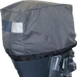 G-nautics Buitenboordmotorhoes (gevoerd) (Grootte: Voor 8 Tot 20PK)