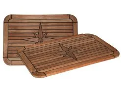 Bootman Tafelblad Teak (rechthoekig) (Grootte: 37 X 60cm)