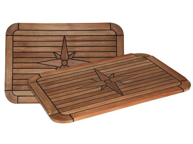 Bootman Tafelblad Teak (rechthoekig) (Grootte: 37 X 60cm) 1 Bootman Tafelblad Teak (rechthoekig) (Grootte: 37 X 60cm)